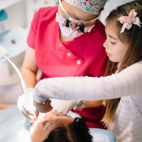 I bambini imparano dal dentista Studio dentistico Smile Restyle Rosini Livorno